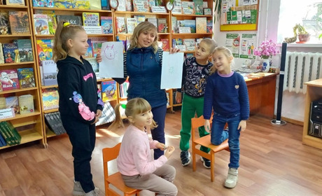 Для дітей провели мультимедійну подорож - знайомство: «Мандрівка до світу книг»