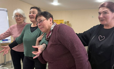 Історії, що оживають: режисерка знайомить слухачів Університету третього віку з плейбек-театром