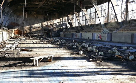 Спортивне серце Шостки зруйновано. «Свему» законсервують до весни