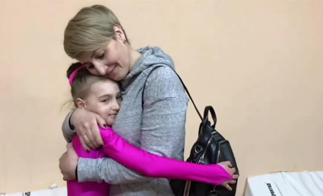 Із танцювального залу – у бомбосховище. Як маленька киянка на Хмельниччині танцює під звуки сирени