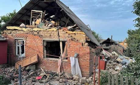 Росіяни знову атакували Нікополь: 30 снарядів, 2 загиблих, 9 поранених