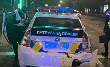 В Ізмаїлі в ДТП потрапив автомобіль поліції