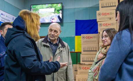 Міжнародні партнери відвідали Центр підтримки куп’янчан у Харкові
