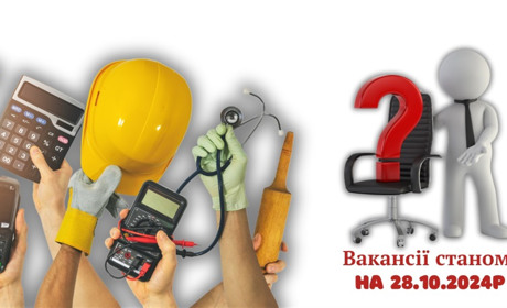 Актуальні вакансії в Південноукраїнську: кухар, продавець, охоронник, садівник, швачка
