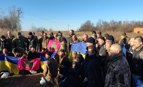 Наші вдома: 6 грудня з російського полону повернулися 60 військовослужбовців