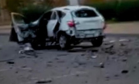 В Енергодарі вибухнув автомобіль з "начальником фізичної охорони" ЗАЕС Андрієм Коротким