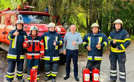 Пожежні частини Миколаївської громади отримали нове якісне спорядження