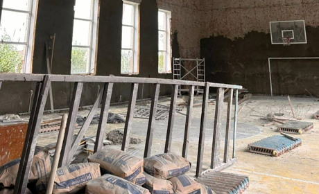 У Жмеринці ремонтують ще одну спортивну залу для вихованців ДЮСШ