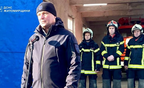 На Звягельщині відкрили добровільний пожежний підрозділ, який обслуговуватиме 15 населених пунктів