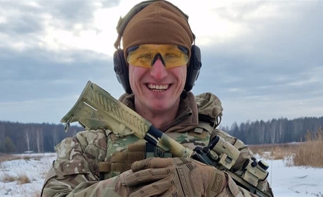 Голова Корюківської військової РДА Іван Ващенко та мер Ратан Ахмедов зустріли Новий рік на Донеччині