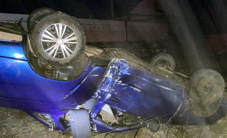 ДТП у Витилівці: ВАЗ в’їхав в електроопору, травмувалась пасажирка