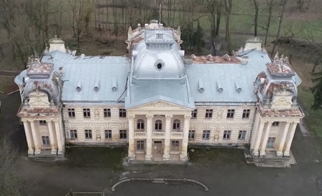 На Чортківщині занепадає шикарний палац графа Бадені (+ відео)