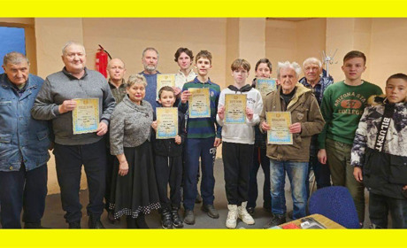 Новорічний шаховий турнір у Ржищеві об'єднав покоління любителів інтелектуальної гри