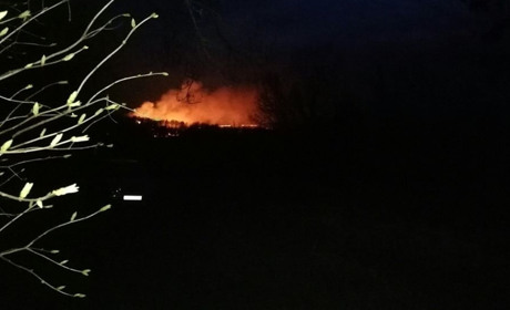 В Улянівці вигоріло чотири з половиною гектари сухої трави