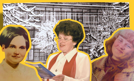 Сніжні тунелі, печиво на ялинці та коляда за містом: якою була зима минулого століття