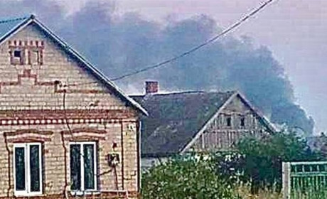 Вибухи на базі окупантів в селі Андріївка Бердянського району