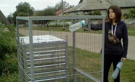 У Великих Пріцьках встановили контейнери для роздільного збору відходів