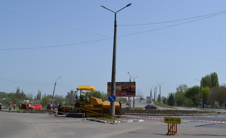 В майские праздники дорожники в Покровске не отдыхали 
