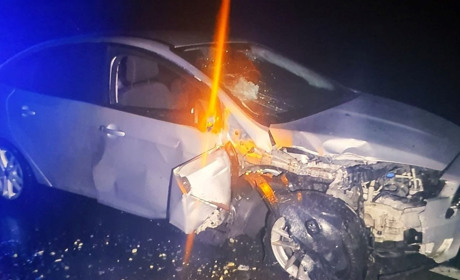 Водійка не впоралася з керуванням і врізалася у електроопору в Переяславі: хроніка поліції