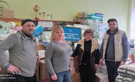 Первомайські волонтери доставили гуманітарний вантаж в Березнегувате