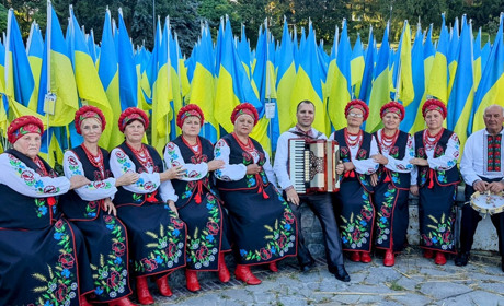 Народний аматорський колектив "Дем'янчанка" дебютував на Співочому полі в Києві