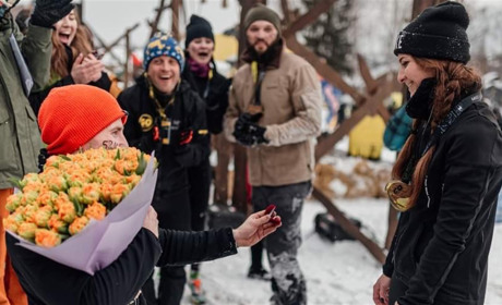 Переяславець Владислав Гресь освідчився коханій на "Диких гонках"