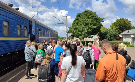Шосткинські діти поїхали відпочивати в Закарпаття