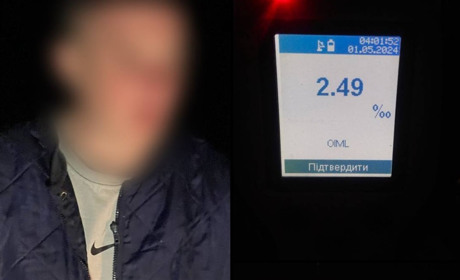 Сарненський патруль спіймав 22-річного п’яного мотоцикліста