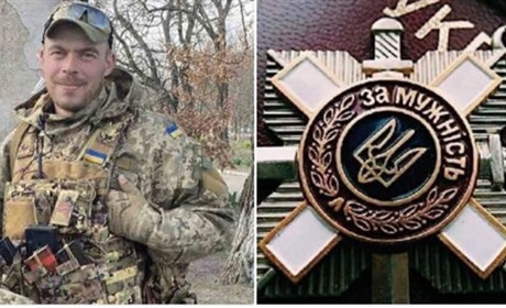 Захисника Миколу Нижника з Лужан Президент нагородив орденом «За мужність» ІІІ ступеня