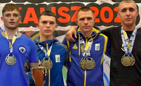 Зачепилівські гирьовики — серед найсильніших у світі: 10 золотих нагород у Польщі