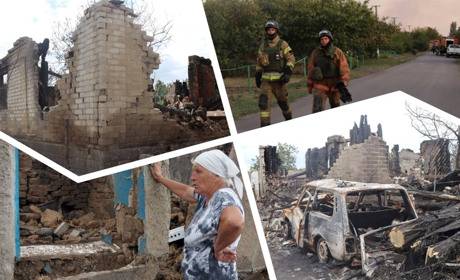 Масштабна пожежа в Маломиколаївці: що сталося та як ліквідовують наслідки пожежі (ВІДЕО)