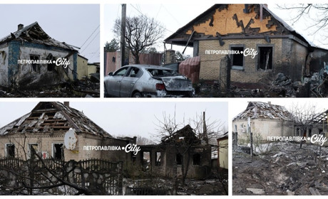 Петропавлівку атакували ворожі шахеди: люди залишилися без житла (ВІДЕО)