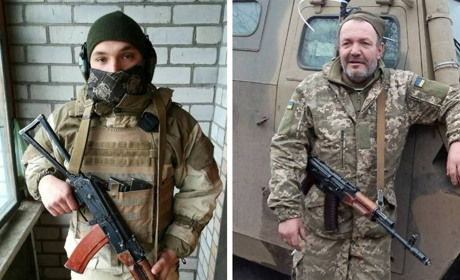 Двох воїнів з Біляївської громади Олександра Холявка і Віктора Григорьєва нагородили посмертно