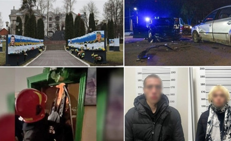 У сусідів: відкрили Алею Слави, потрійна ДТП, наркозаробіток, визволення дитини з ліфту