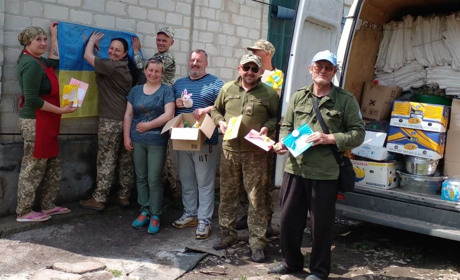 Жмеринські волонтери відвідали захисників на лінії розмежування в АТО: звітують про поїздку