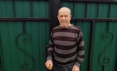 У 87 — з любов’ю до життя і турботою про Україну: історія Віктора Усаченка з Макарихи