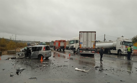 Жителя Звягельщини госпіталізували внаслідок ДТП за участі п’яти автівок