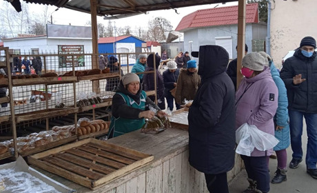 На базарі в Переяславі найактивніше купували хліб