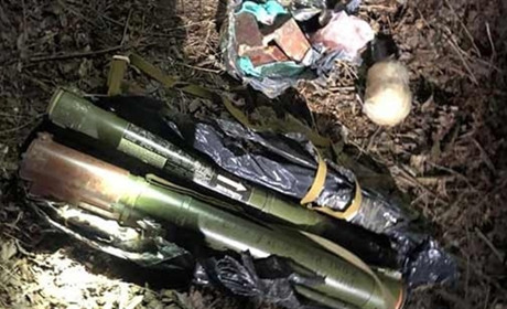 На Херсонщині знайшли схрон з боєприпасами