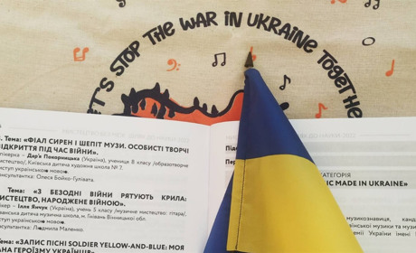 Вихованка ДШМ виступила на міжнародній конференції з доповіддю про мистецтво в умовах війни