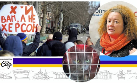Без ілюзій про «хароших рускіх»: що розказала про життя в російській окупації журналістка з Херсону