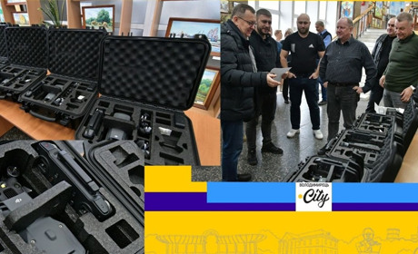 Працівники РАЕ волонтерять. Цього разу на фронт передано «небесні очі»
