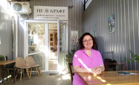 Нова Каховка — Умань. Історія Вікторії Кулакової, яка відновила свою справу, виїхавши з окупації