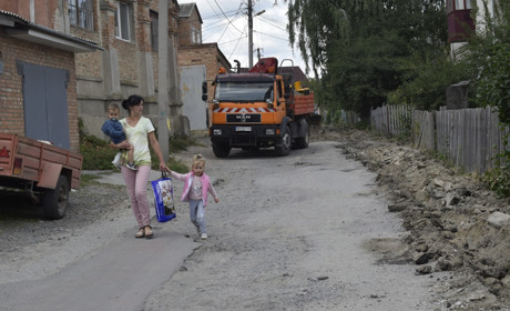 Стартував ремонт вулиці Національної: біля садочку №4 та прокуратури