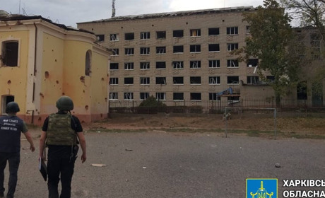 Ворог вдарив по навчальному закладу у Куп’янську: поранено двох мирних мешканців