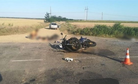 Під Каховкою «Хюндай» збив «Хонду»