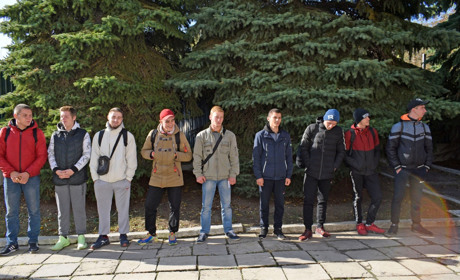 Жмеринка приєдналася до осіннього призову: 10 молодих хлопців пішли на службу