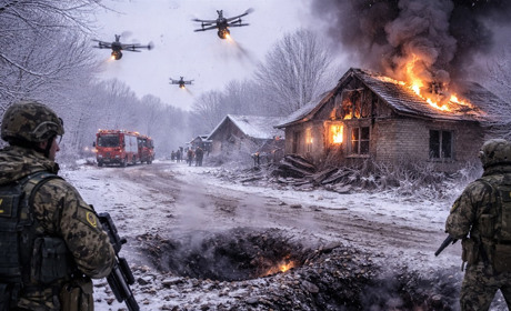 На Чернігівщині за добу зафіксували десятки ударів FPV-дронів і артилерії