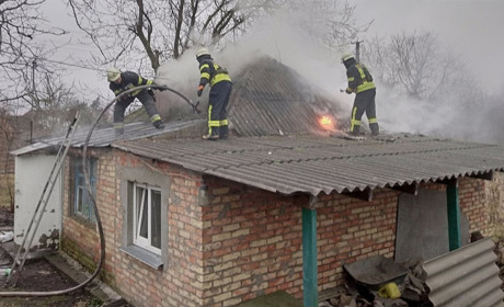 На Переяславщині під час пожежі загинула літня жінка