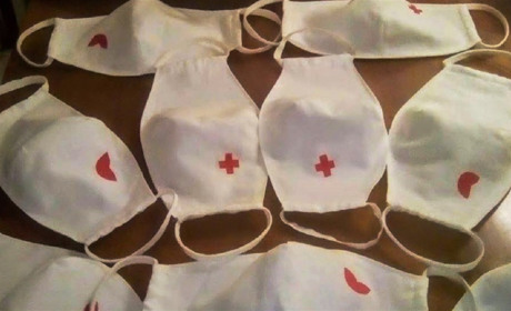 Вам маску с кармашком для фильтра или с вышивкой? Мелитопольцы шьют маски всем желающим